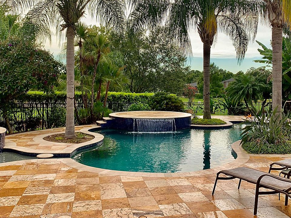 Pool w/ Travertine Deck