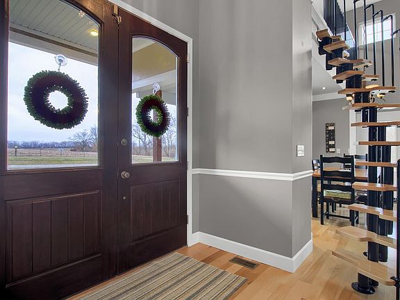 Foyer w/ stairway to "Captains walk".