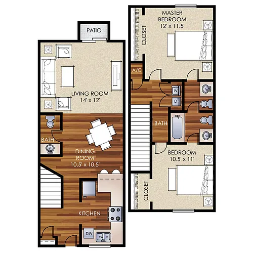 Floor plan Olympian
