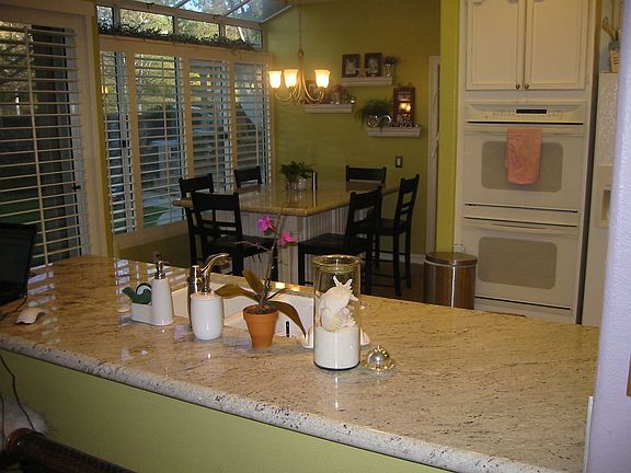 Renovated kitchen with island