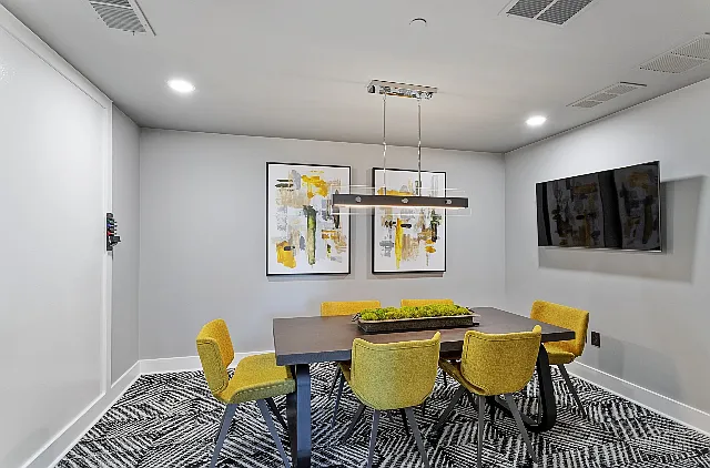 Reservable conference room