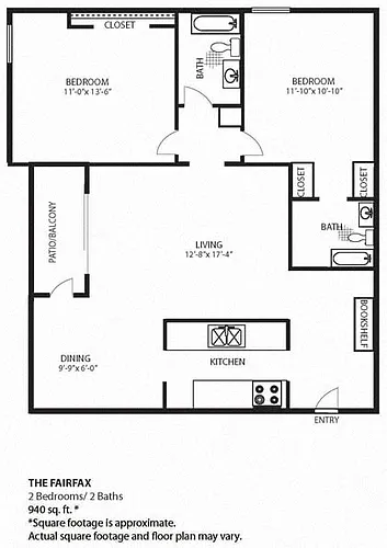 Floor plan The Fairfax Premium