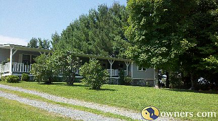 Front view of the home, check out huge porch