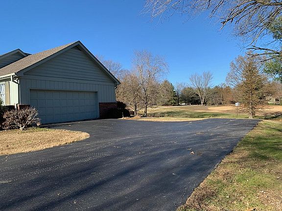 Garage entrance with parking