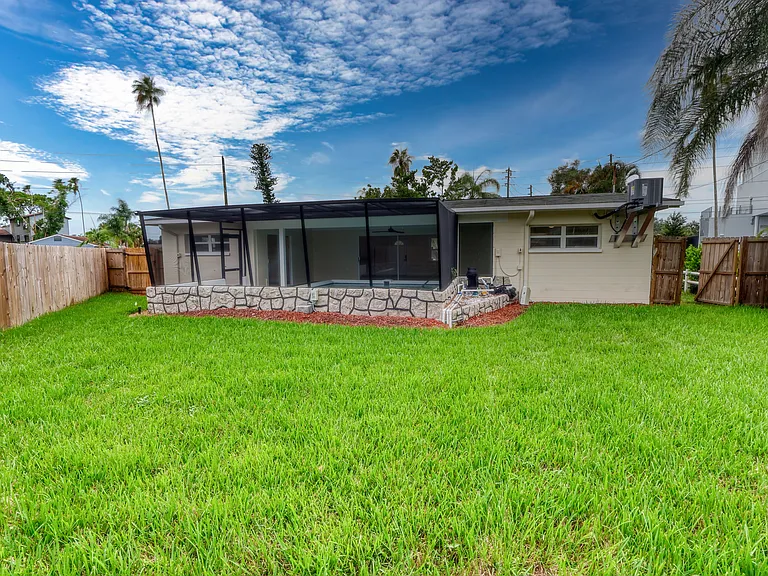 Rear Lawn