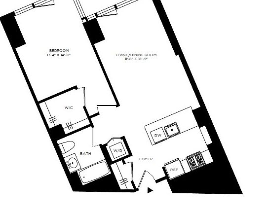 2nd image of 625 W 57th St APT 1615