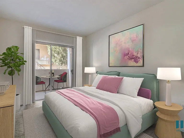 Spacious Bedroom with Patio