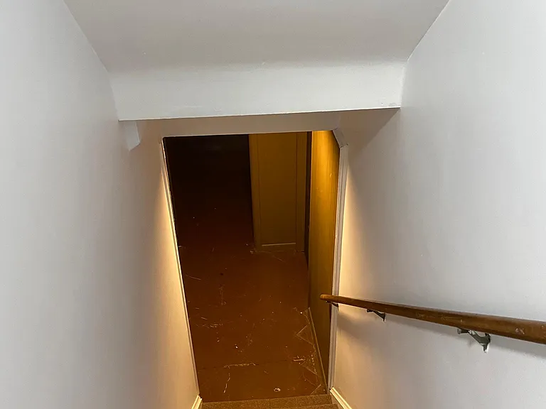 Entry stairwell to Basement