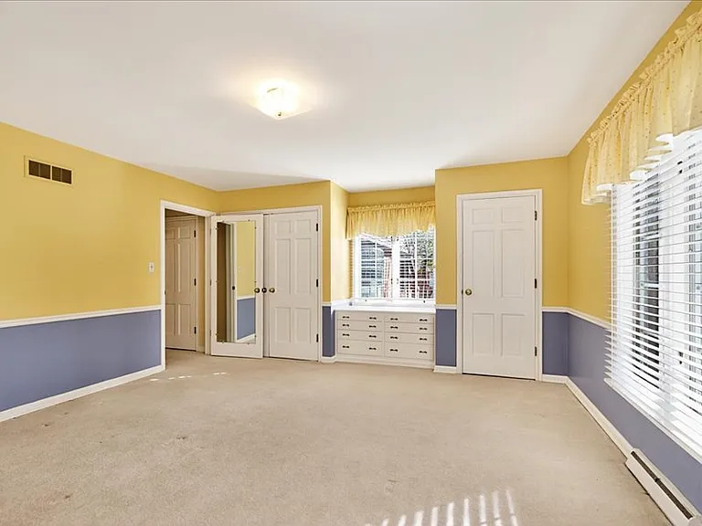 Extra closets in both bedrooms