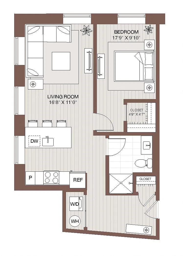 Floor plan A5 - Lofts