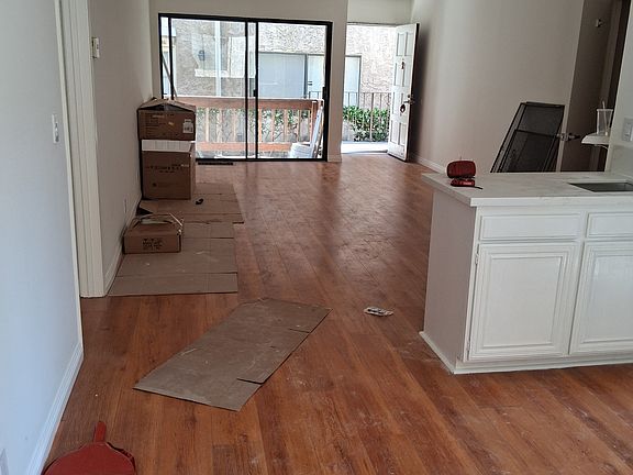 View of Livingroom from dining area