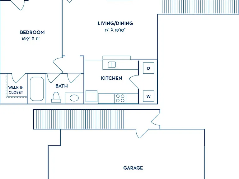 1 Bedroom | 1 Bath | 813 SF | Renovated 1 Bedroom | 1 Bath | 813 SF | Renovated