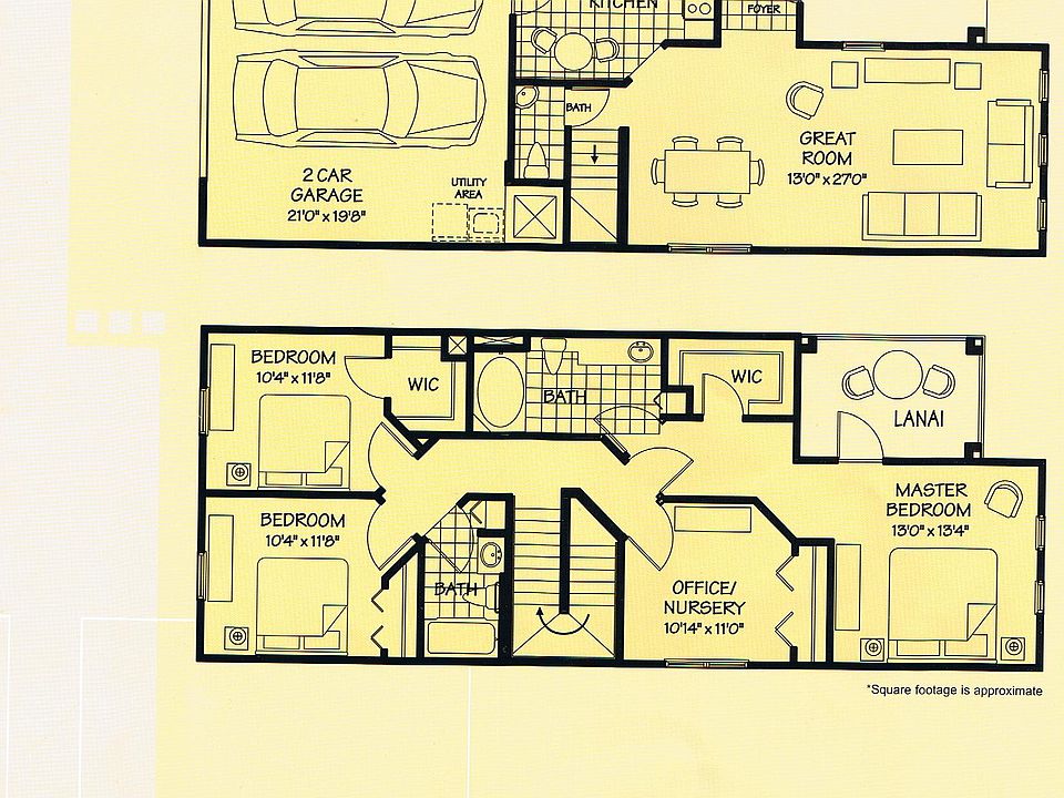 Layout of house