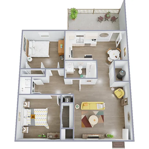 Floor plan The Creekside