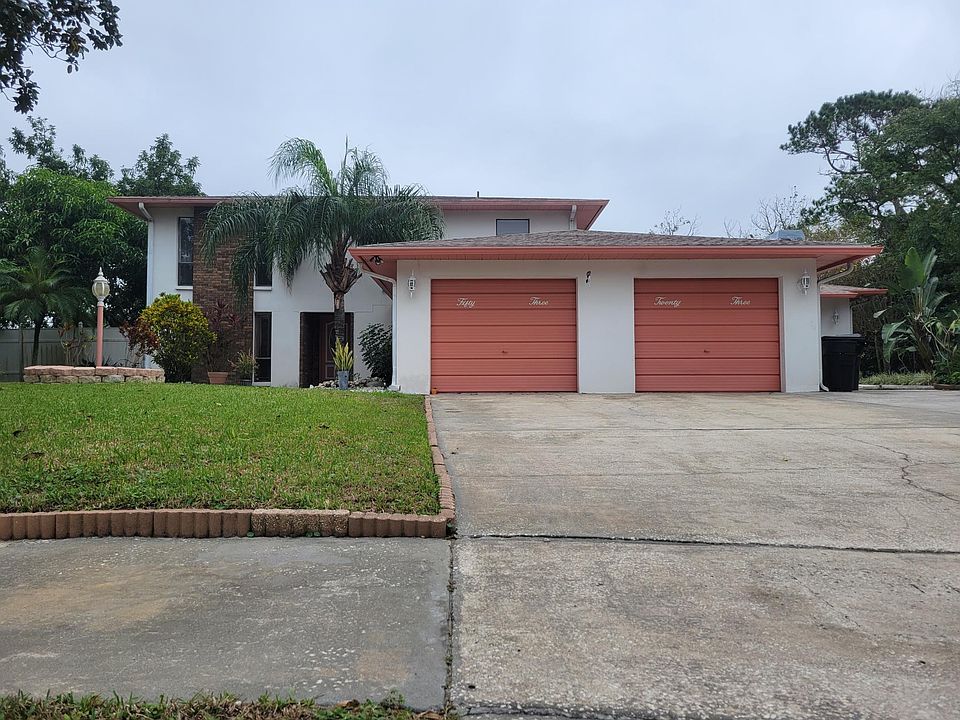 Front view of the home