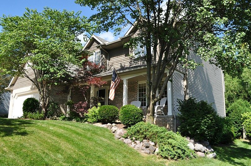 Front of the house - right side view