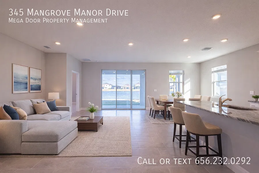 Modern 4-Bedroom Home with Pond View & 2-Car Garage in Apollo Beach — Photo 2