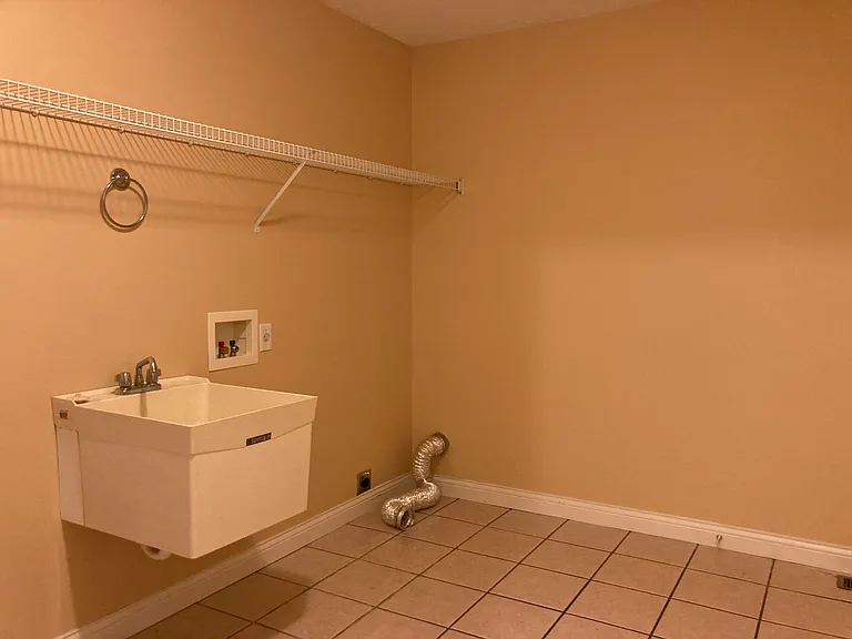 First floor laundry room