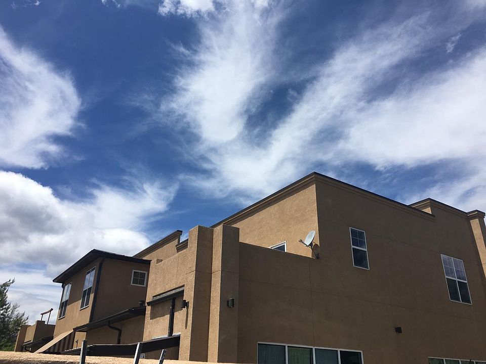Exterior view of condo on the east side of the building, second floor