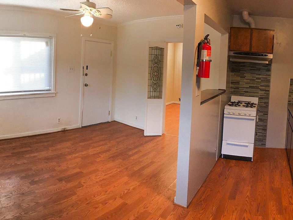Living room and kitchen
