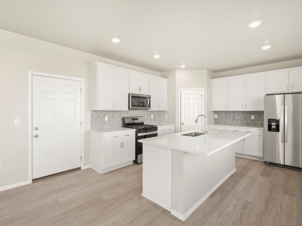 The Dillon floorplan interior image taken at a Meritage Homes community in Colorado Springs.