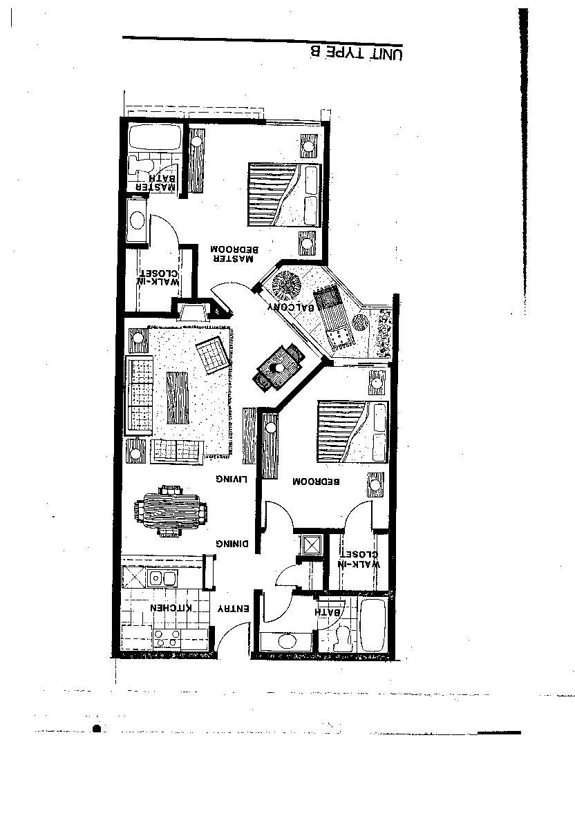 Floor plan Type 2E