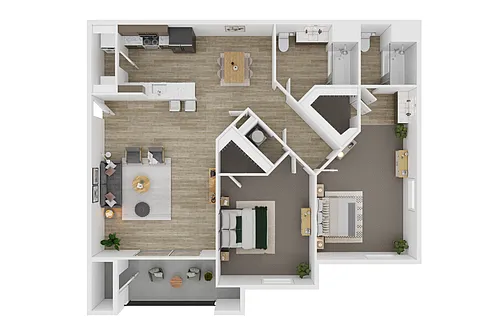 Floor plan The Santa Rosa