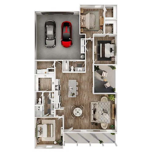 Floor plan 3A