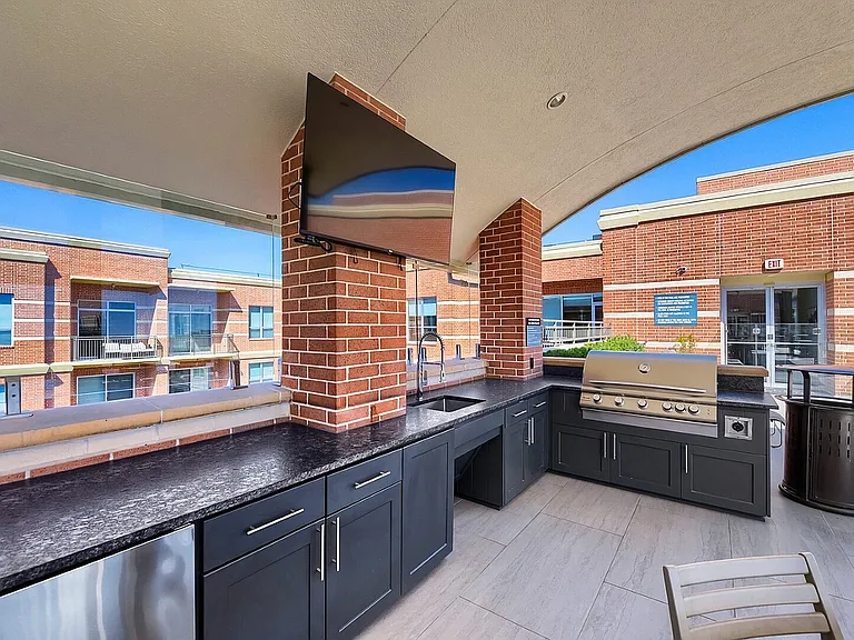 Poolside Grilling Stations