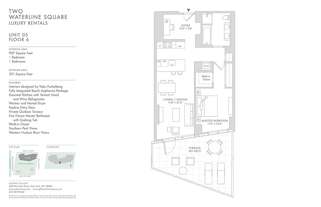 Floor plan Waterline 2: A17