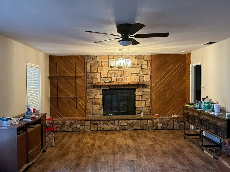 Additional view of Living Room from front door.