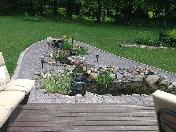 Waterfall with Pond