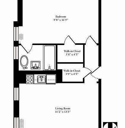 2nd image of 214 W 96th St APT 3C
