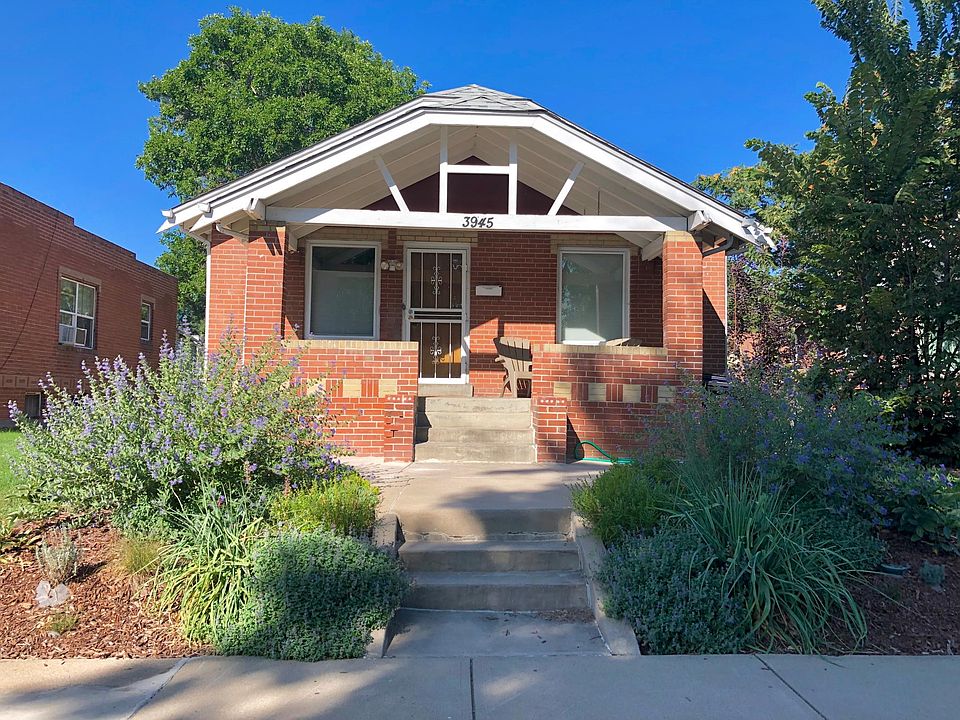 mature xeriscape in the front of the home