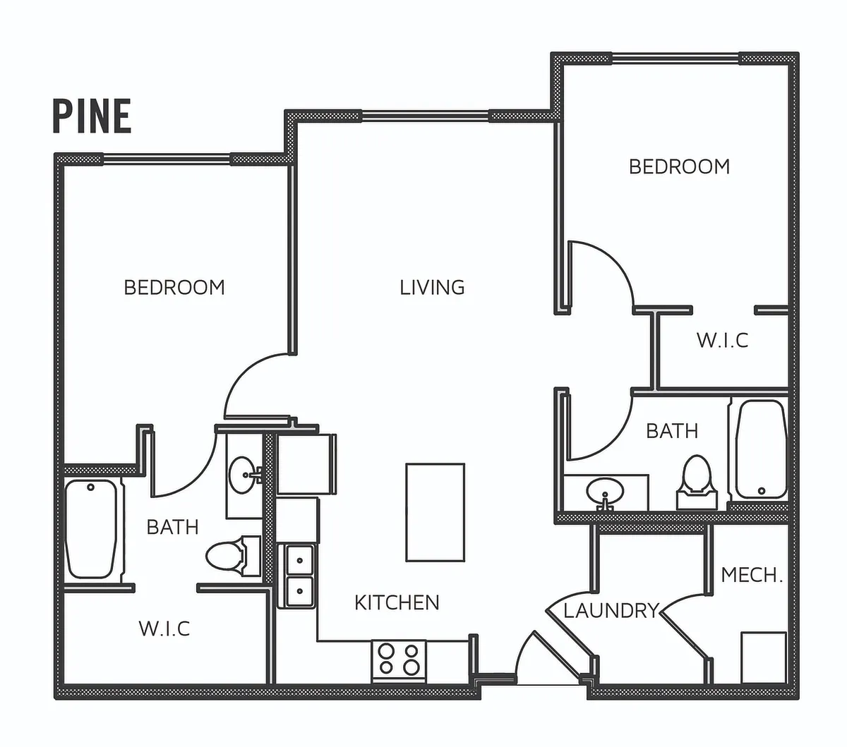 Floor plan Pine