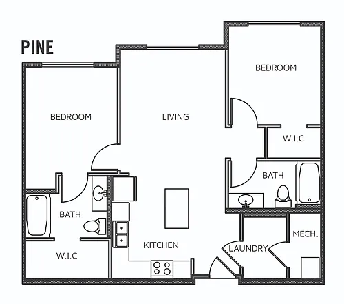 Floor plan Pine