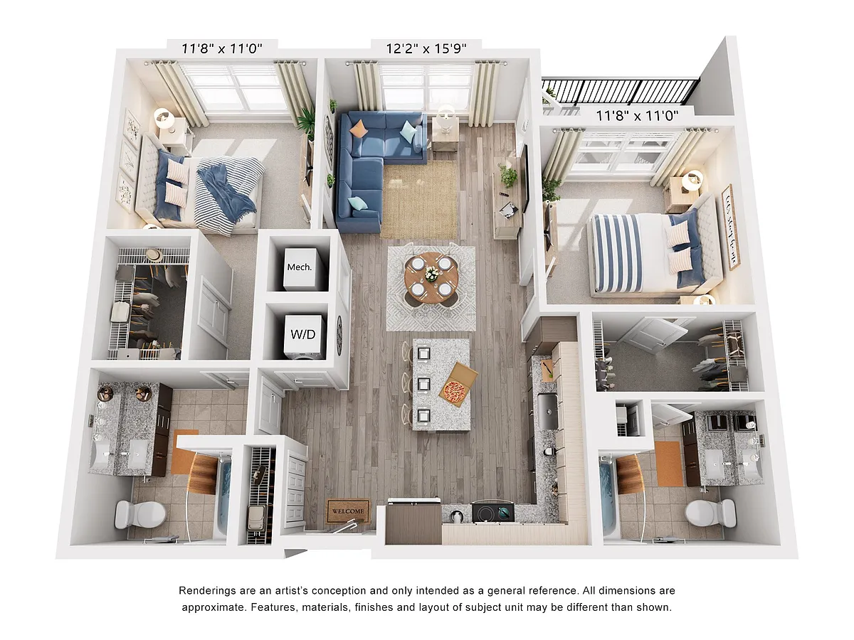 Floor plan Boardwalk