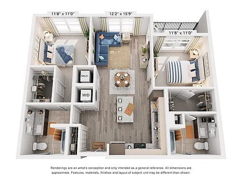 Floor plan Boardwalk