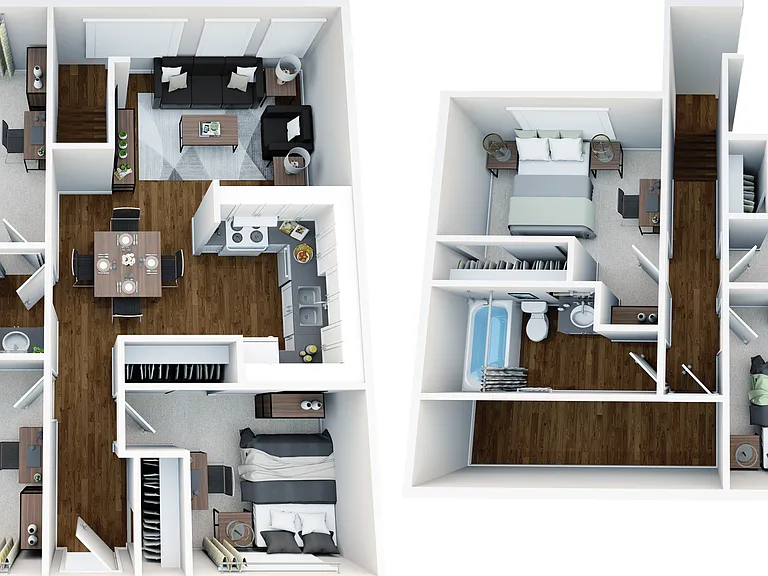 Apex-6bed2halfBa-Townhouse-Renovated-3D Apex-6bed2halfBa-Townhouse-Renovated-3D