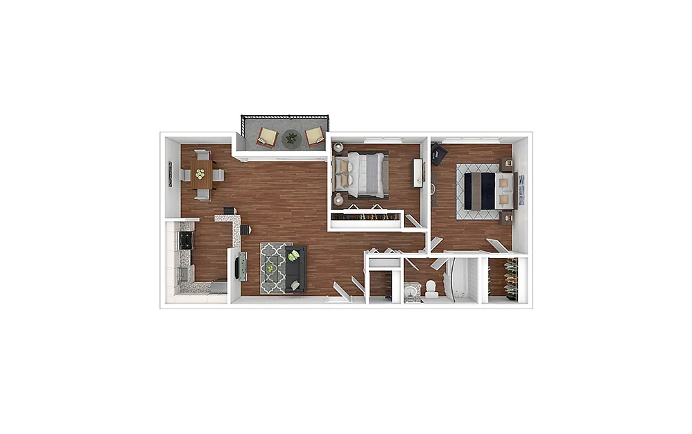 Floor plan Hillwood - Renovated