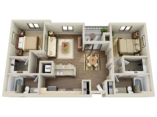 Floor plan Los Arroyos
