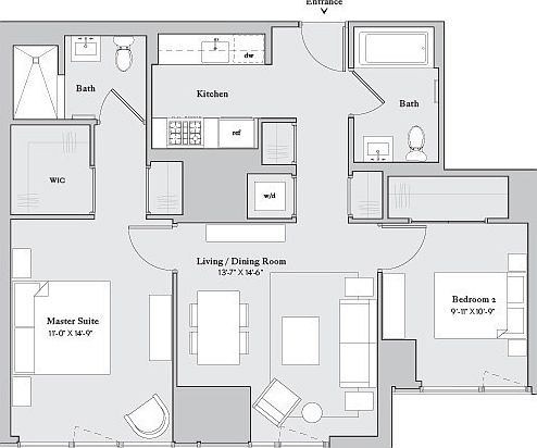 2nd image of 1399 Park Ave #8C