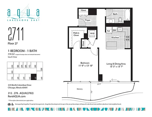 Floor plan aqa111a