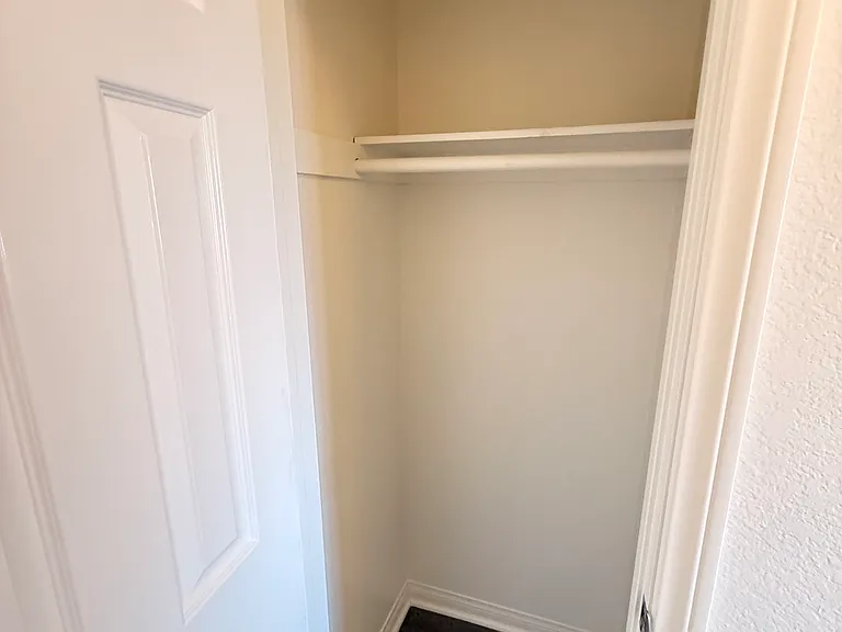 Hallway coat closet