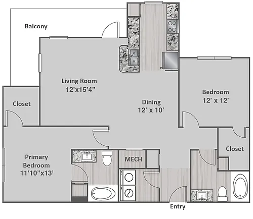 Floor plan B2