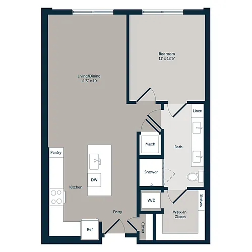 Floor plan Buckhorn