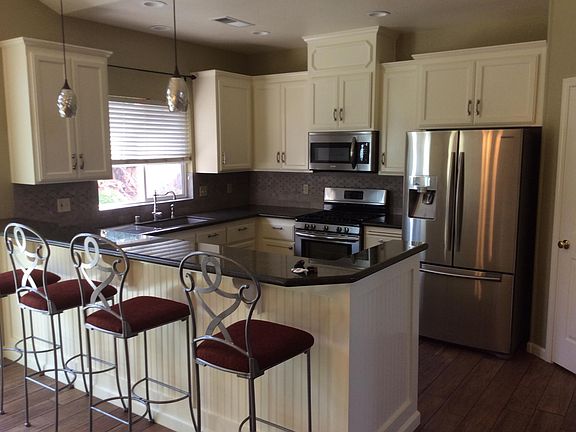 Newly remodeled kitchen