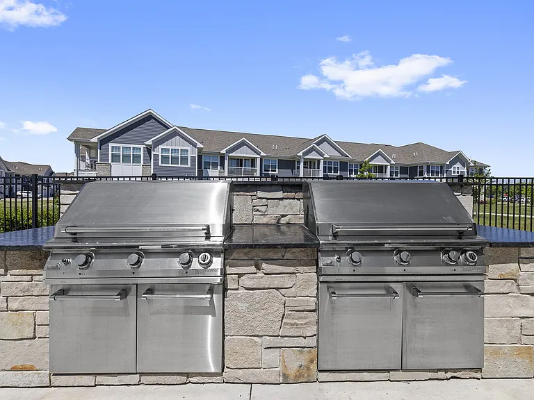Seasons at River View Outdoor Grilling Station