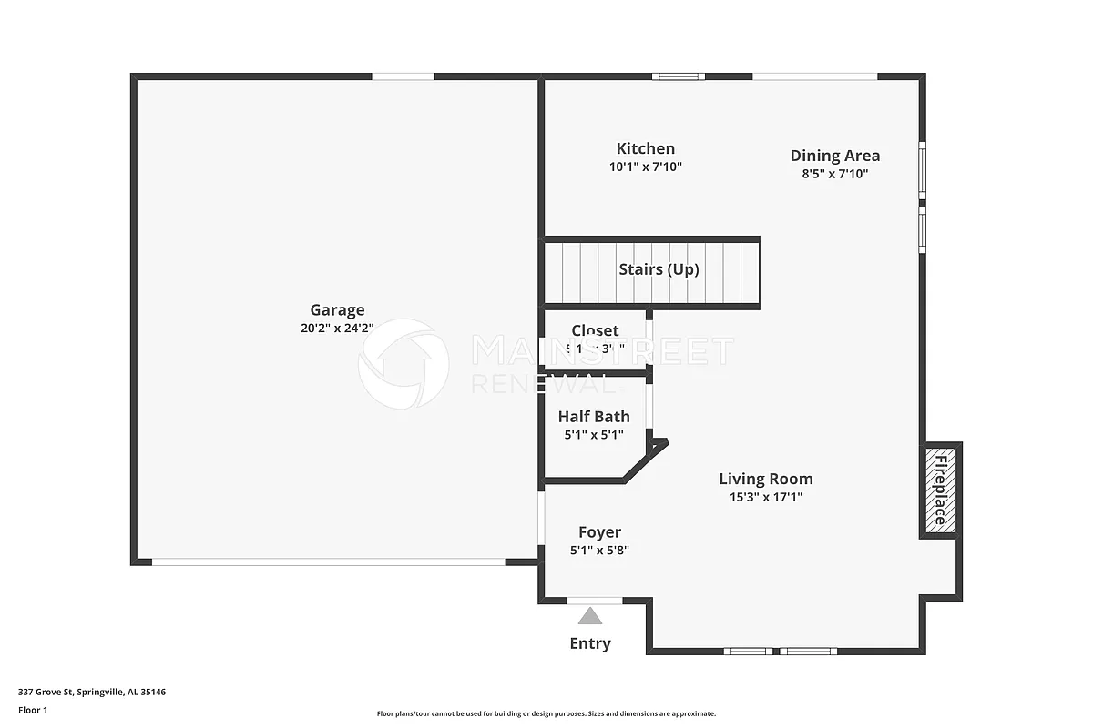 Floor Plan - 337 Grove St