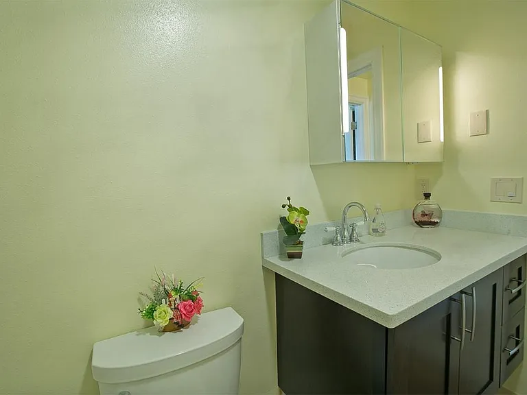 Bathroom Vanity and Medicine Cabinet
